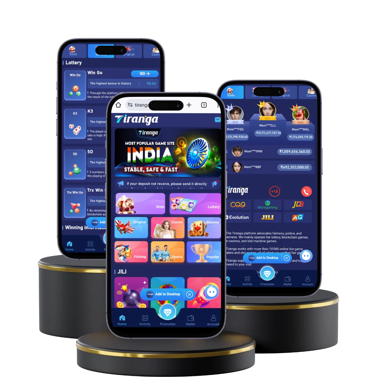 Tiranga Games App